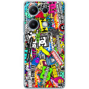 Чохол BoxFace Xiaomi Redmi Note 14S Multicolored Inscriptions