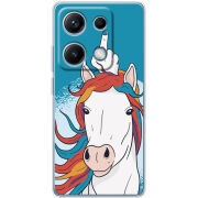 Чохол BoxFace Xiaomi Redmi Note 14S Fuck Unicorn
