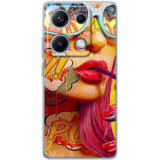Чохол BoxFace Xiaomi Redmi Note 14S Yellow Girl Pop Art