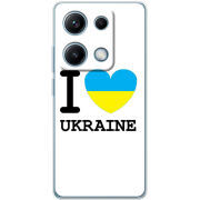 Чохол BoxFace Xiaomi Redmi Note 14S I love Ukraine