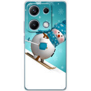 Чохол BoxFace Xiaomi Redmi Note 14S Skier Snowman