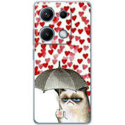 Чохол BoxFace Xiaomi Redmi Note 14S Raining Hearts