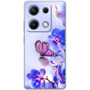 Чохол BoxFace Xiaomi Redmi Note 14S Orchids and Butterflies