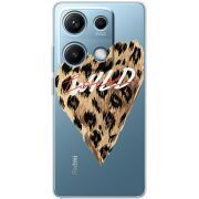 Прозорий чохол BoxFace Xiaomi Redmi Note 14S Wild Love