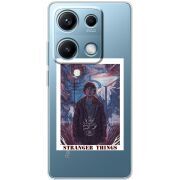 Прозорий чохол BoxFace Xiaomi Redmi Note 14S Stranger Things