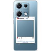 Прозорий чохол BoxFace Xiaomi Redmi Note 14S Insta