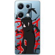 Прозорий чохол BoxFace Xiaomi Redmi Note 14S Учиха Итачи