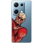 Прозорий чохол BoxFace Xiaomi Redmi Note 14S Титан