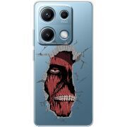 Прозорий чохол BoxFace Xiaomi Redmi Note 14S Нападение Титана