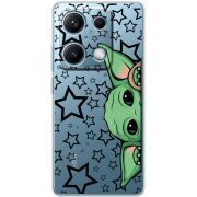 Прозорий чохол BoxFace Xiaomi Redmi Note 14S Baby Yoda