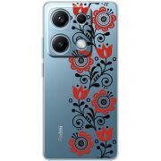 Прозорий чохол BoxFace Xiaomi Redmi Note 14S Ethno Ornament