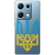 Прозорий чохол BoxFace Xiaomi Redmi Note 14S Gold Trident