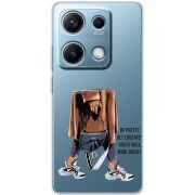 Прозорий чохол BoxFace Xiaomi Redmi Note 14S Motivation