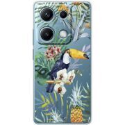 Прозорий чохол BoxFace Xiaomi Redmi Note 14S Tucan