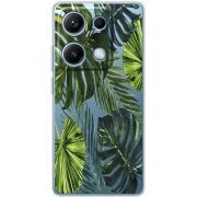 Прозорий чохол BoxFace Xiaomi Redmi Note 14S Palm Tree