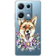 Прозорий чохол BoxFace Xiaomi Redmi Note 14S Winking Fox