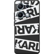Чорний чохол BoxFace Xiaomi Redmi Note 14S White Karl