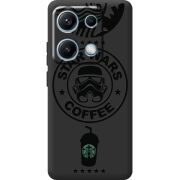 Чорний чохол BoxFace Xiaomi Redmi Note 14S Dark Coffee