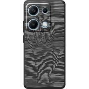 Чорний чохол BoxFace Xiaomi Redmi Note 14S Optical Hand