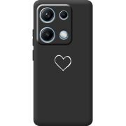 Чорний чохол BoxFace Xiaomi Redmi Note 14S My Heart