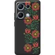 Чорний чохол BoxFace Xiaomi Redmi Note 14S Ethno