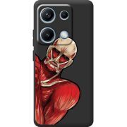 Чорний чохол BoxFace Xiaomi Redmi Note 14S Титан