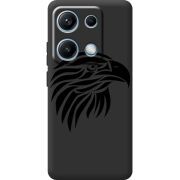 Чорний чохол BoxFace Xiaomi Redmi Note 14S Eagle