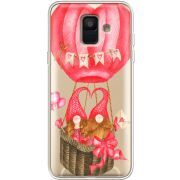 Прозрачный чехол Uprint Samsung A600 Galaxy A6 2018 Valentine Dwarfs