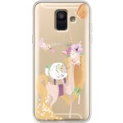 Прозрачный чехол Uprint Samsung A600 Galaxy A6 2018 Uni Blonde