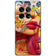 Чохол BoxFace OnePlus 12 Yellow Girl Pop Art