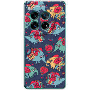 Чохол BoxFace OnePlus 12 Flying Elephants