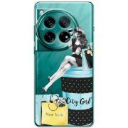 Прозорий чохол BoxFace OnePlus 12 City Girl