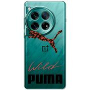 Прозорий чохол BoxFace OnePlus 12 Wild Cat