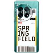 Прозорий чохол BoxFace OnePlus 12 Ticket Springfield