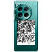 Прозорий чохол BoxFace OnePlus 12 Blah Blah