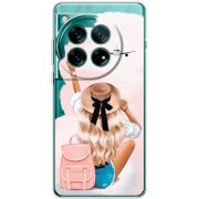 Прозорий чохол BoxFace OnePlus 12 Travel Girl