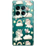 Прозорий чохол BoxFace OnePlus 12 Unicorns