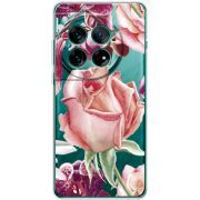 Прозорий чохол BoxFace OnePlus 12 Rose