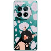 Прозорий чохол BoxFace OnePlus 12 Meow