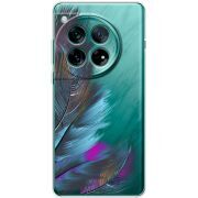 Прозорий чохол BoxFace OnePlus 12 Feathers