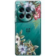 Прозорий чохол BoxFace OnePlus 12 Floral