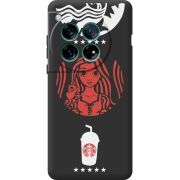Чорний чохол BoxFace OnePlus 12 RedWhite Coffee