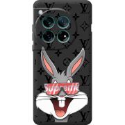 Чорний чохол BoxFace OnePlus 12 looney bunny