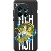 Чорний чохол BoxFace OnePlus 12 Fish