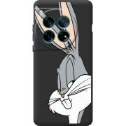 Чорний чохол BoxFace OnePlus 12 Lucky Rabbit