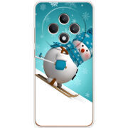 Чохол BoxFace OPPO Reno 12 F Skier Snowman