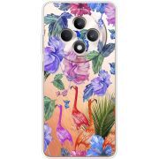 Прозорий чохол BoxFace OPPO Reno 12 F Flamingo