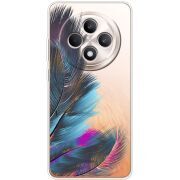 Прозорий чохол BoxFace OPPO Reno 12 F Feathers