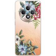 Прозорий чохол BoxFace OPPO Reno 12 F Floral