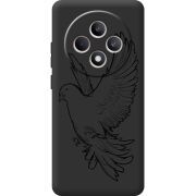 Чорний чохол BoxFace OPPO Reno 12 F Dove